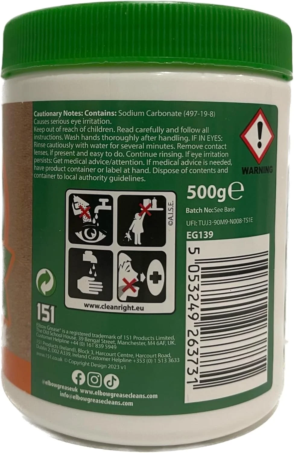 کریستال سودا Elbow Grease 500 گرمی