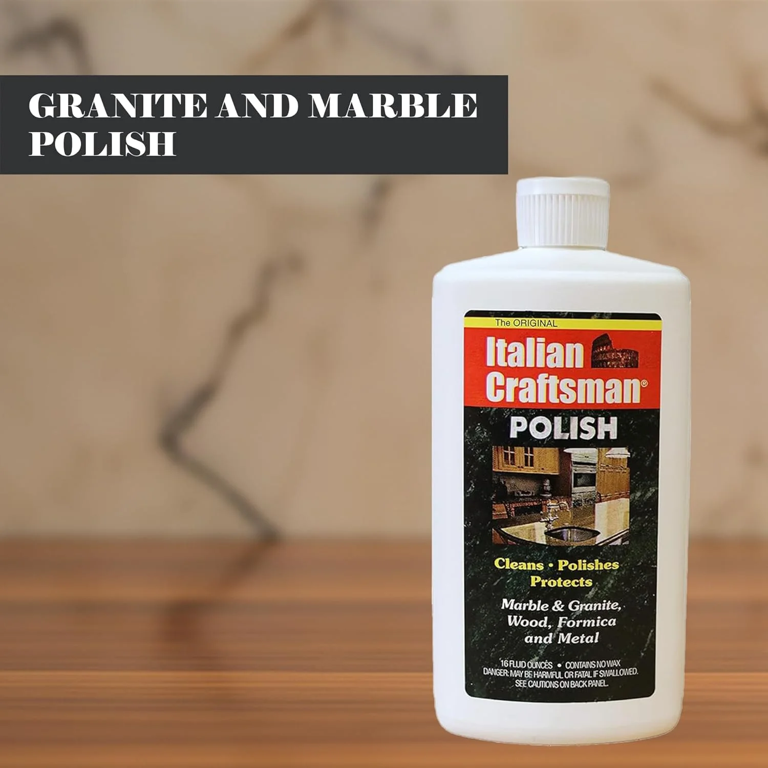 محلول تمیز کننده و محافظ سنگ مرمر و گرانیت Eastern Marble & Granite Supply, Inc. - ساخت ایتالیا - 470 میلی لیتر