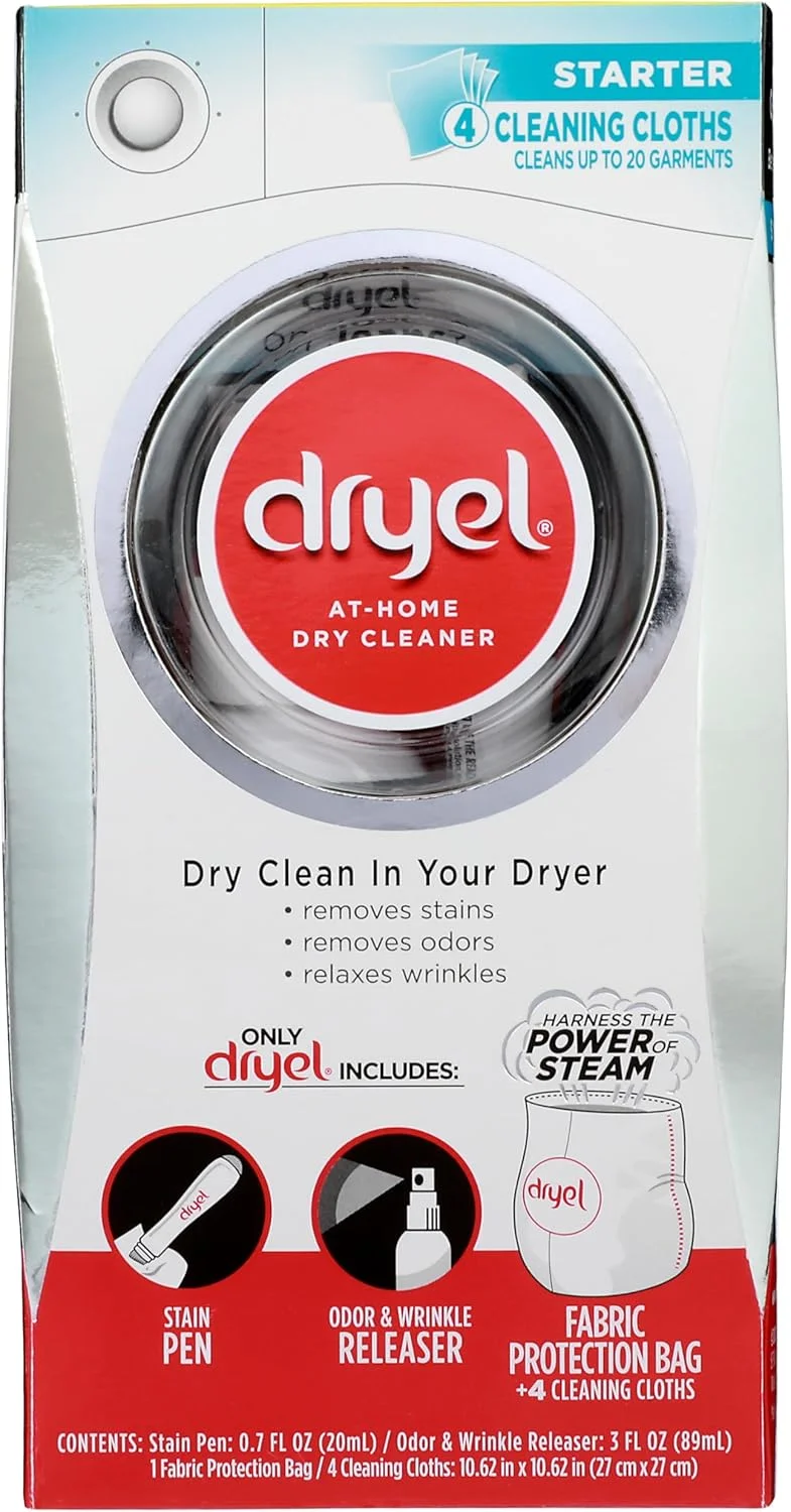 کیت استارتر خشکشویی خانگی Dryel با کیف، رایحه Breeze Clean، 1 کیت