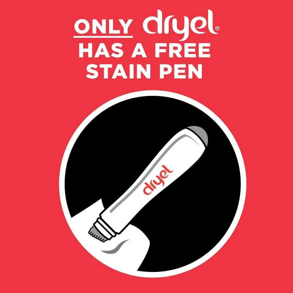 دریل (1، 8 بار استفاده) - کیت شارژ مجدد خشکشویی خانگی - 8 بار استفاده