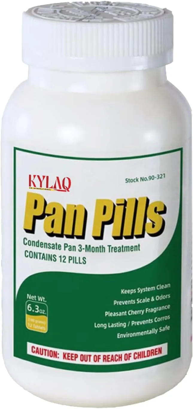 قرص های تخلیه کننده قوی – خوشبو کننده و رفع انسداد سینک، توالت و لوله – قرص های تابه ای سریع الاثر برای رفع گرفتگی و از بین بردن بو، بسته 12 عددی - KYLAQ