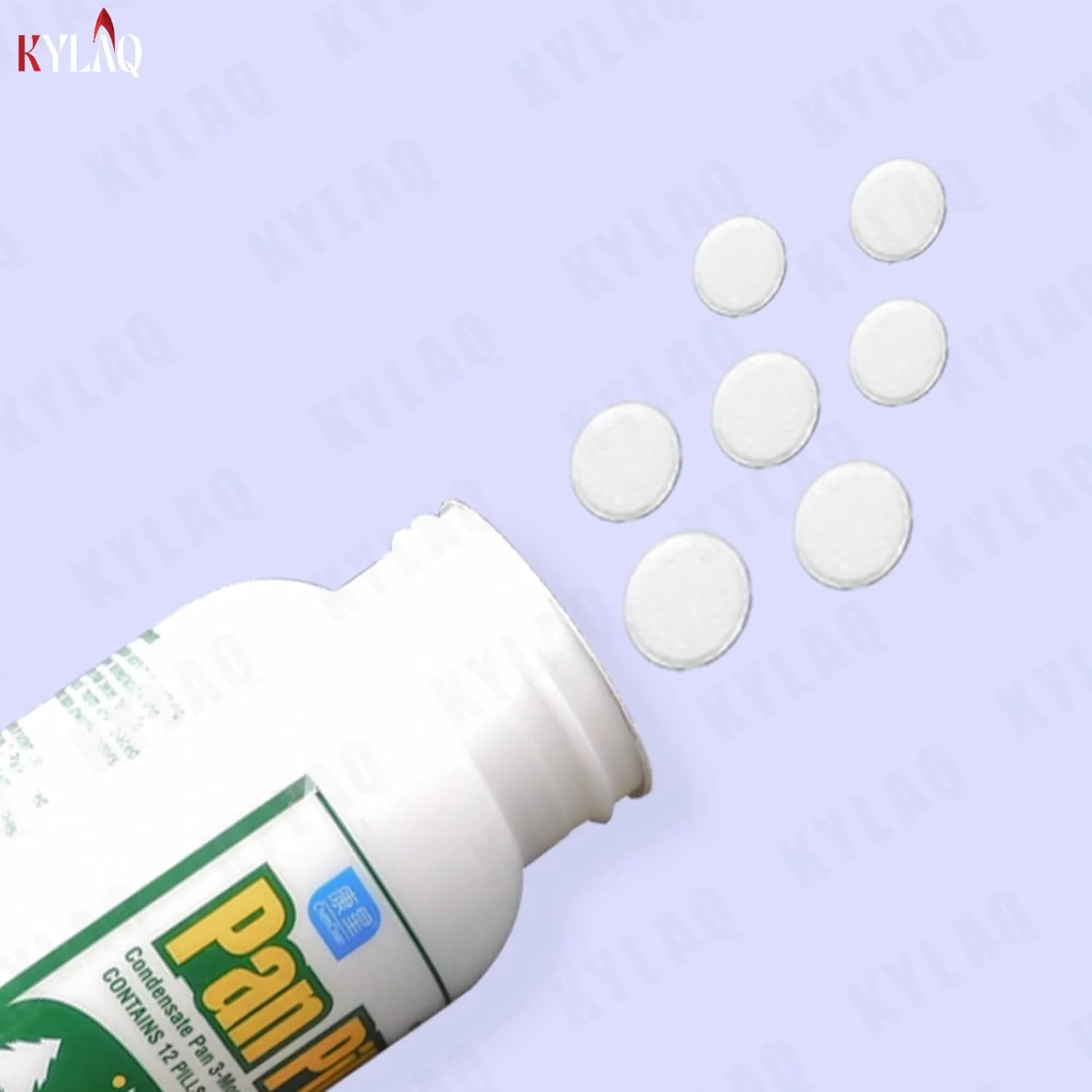 قرص های تخلیه کننده قوی – خوشبو کننده و رفع انسداد سینک، توالت و لوله – قرص های تابه ای سریع الاثر برای رفع گرفتگی و از بین بردن بو، بسته 12 عددی - KYLAQ قرص های تخلیه کننده قوی – خوشبو کننده و رفع انسداد سینک، توالت و لوله – قرص های تابه ای سریع الاثر برای رفع گرفتگی و از بین بردن بو، بسته 12 عددی - KYLAQ