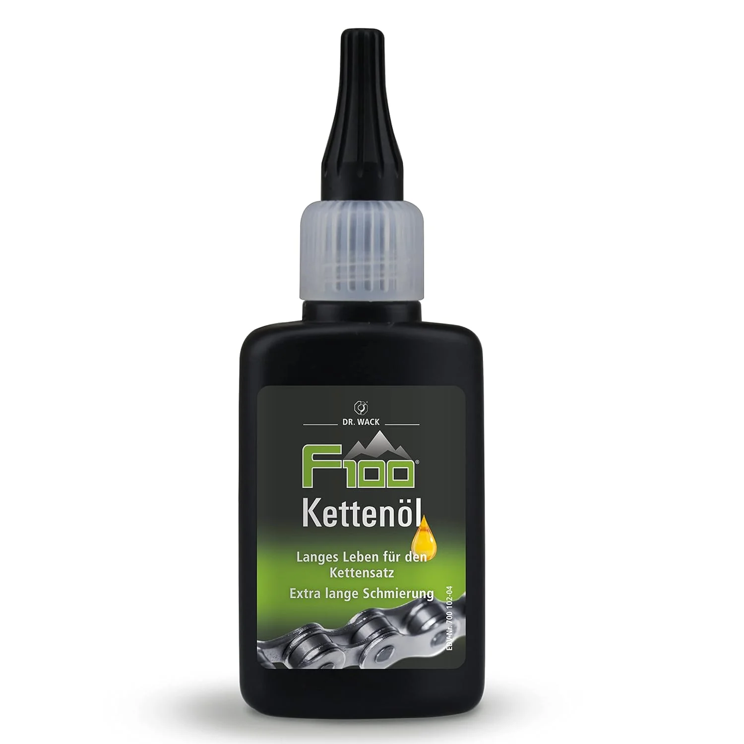 روغن زنجیر F100 دکتر واک، 50 میلی لیتر، بطری قطره چکان