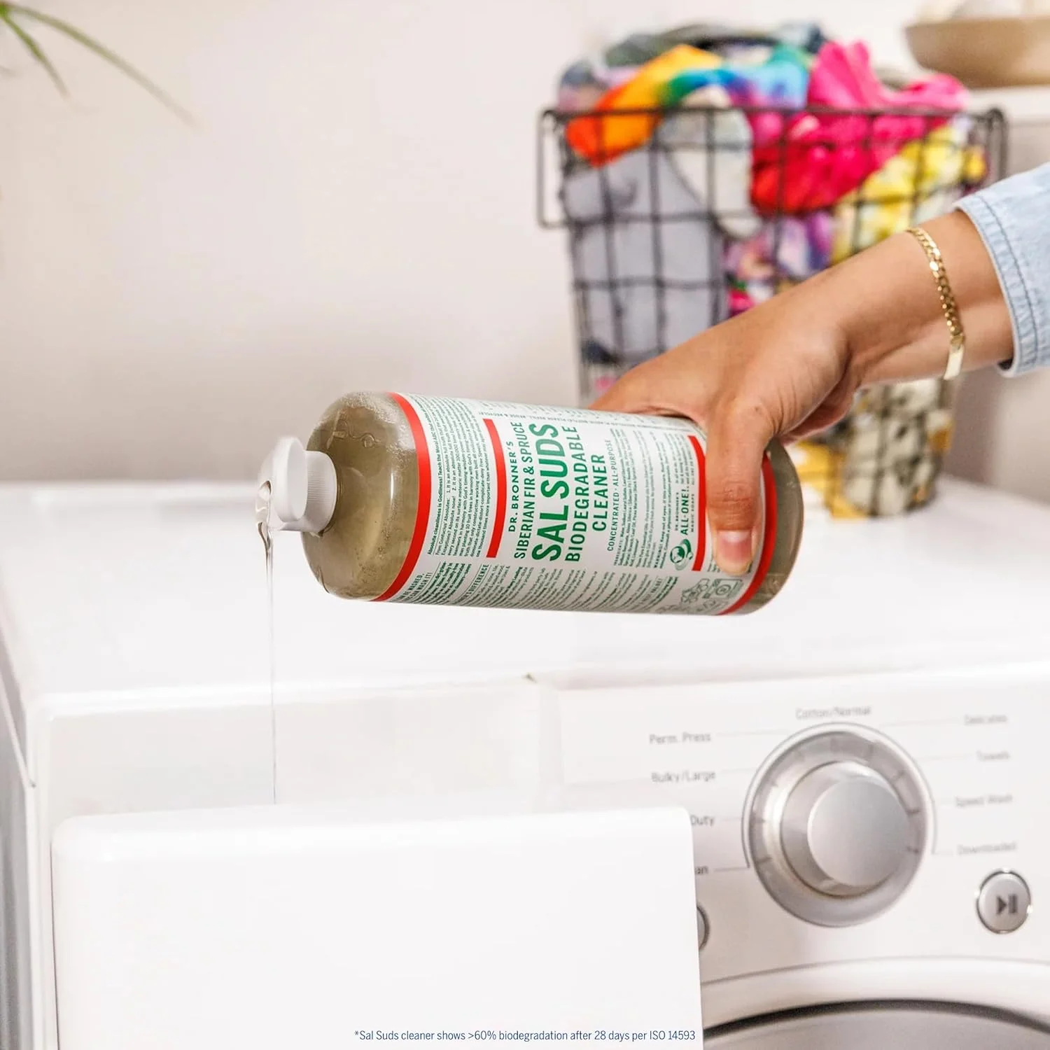 مایع پاک کننده زیست تخریب پذیر دکتر برونر مدل Sal Suds - حجم 946 میلی لیتر، بسته 2 عددی