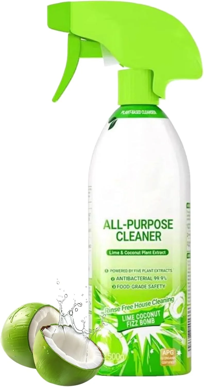 اسپری پاک کننده چند منظوره | اسپری پاک کننده سطوح آشپزخانه، محلول 500 گرمی پاک کننده لکه با حالت های مه پاش و فوم برای مبلمان منزل، خوابگاه و یخچال