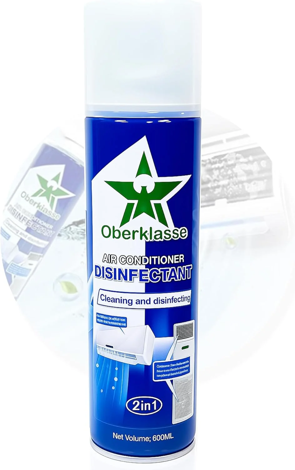 اسپری تمیز کننده عمیق کولر گازی VersaMarts (۵۰۰ میلی لیتر) – ضد باکتری، از بین برنده بو و چربی، فرمول بدون نیاز به آبکشی برای بهبود عملکرد خنک کنندگی