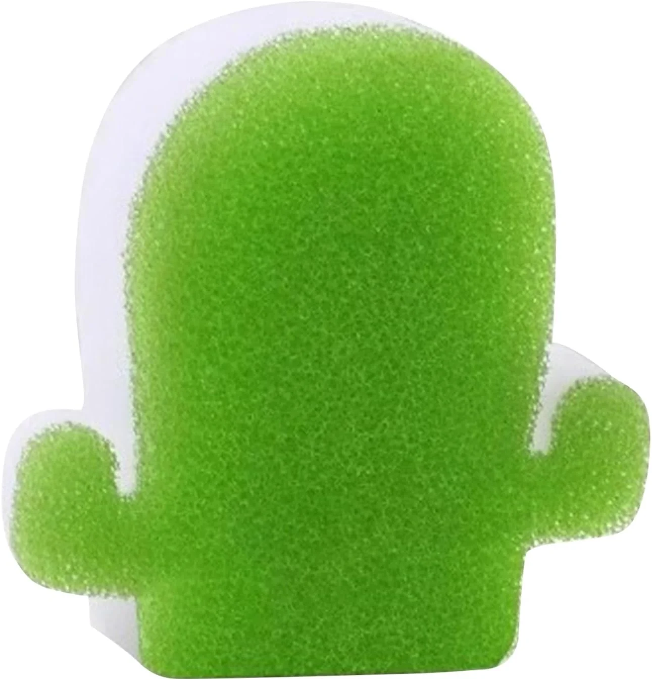 اسفنج های ظرفشویی - اسفنج های اسکراب، طراحی کاکتوس، چند منظوره، قابل استفاده مجدد، پدهای ضخیم دو طرفه برای سینک، قابلمه، تابه، اجاق گاز، فر و گاز