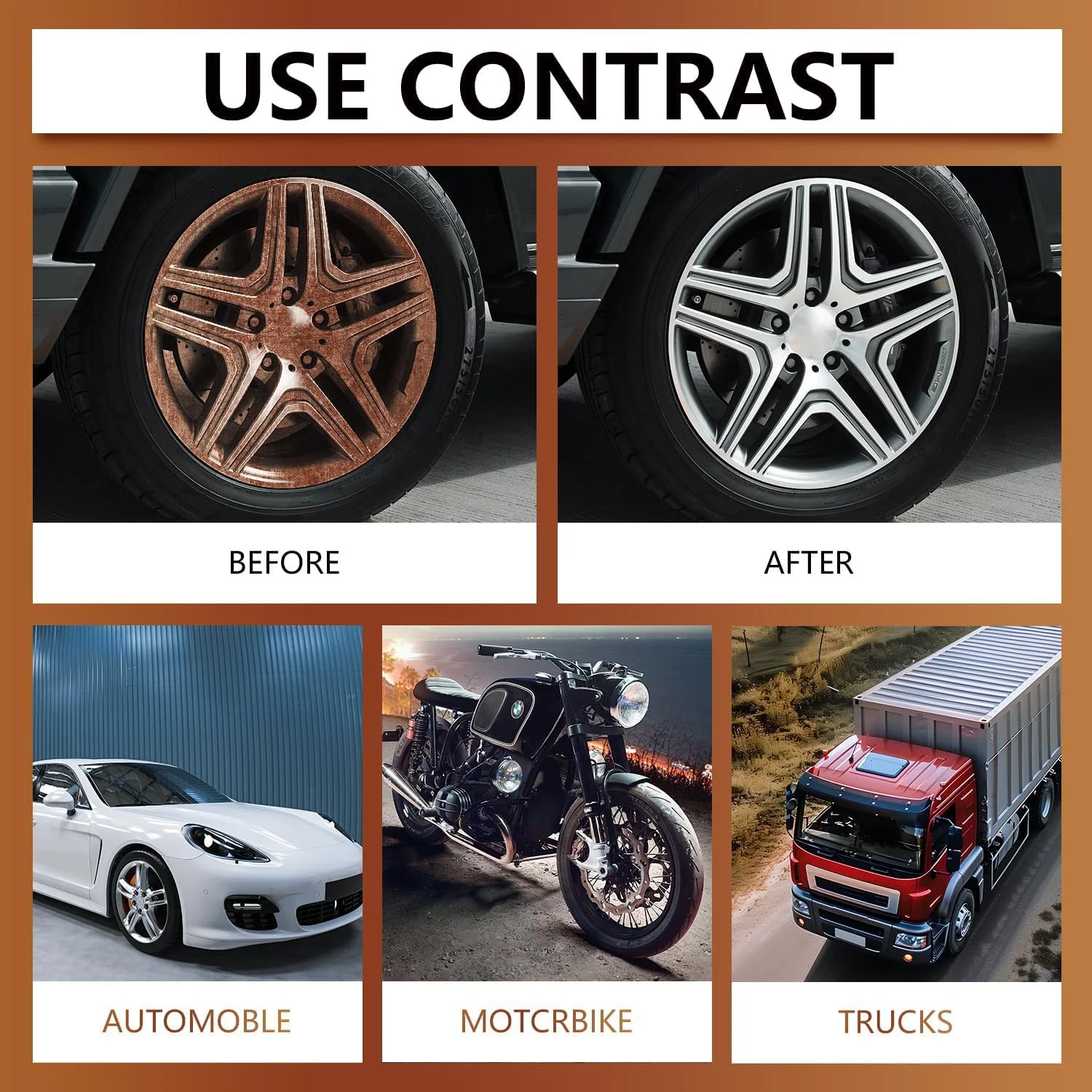 اسپری پاک کننده زنگ زدگی، حل کننده زنگ برای فلزات، از بین برنده خط و خش خودرو، تمیز کننده لکه آهن برای سطوح مختلف، عملکرد سریع و ایمن بدون نیاز به سنباده زدن برای چرخ ها، ایده آل برای فلزات، ابزار، خودروها، زنجیرها (30 میلی لیتر، 2 عدد)