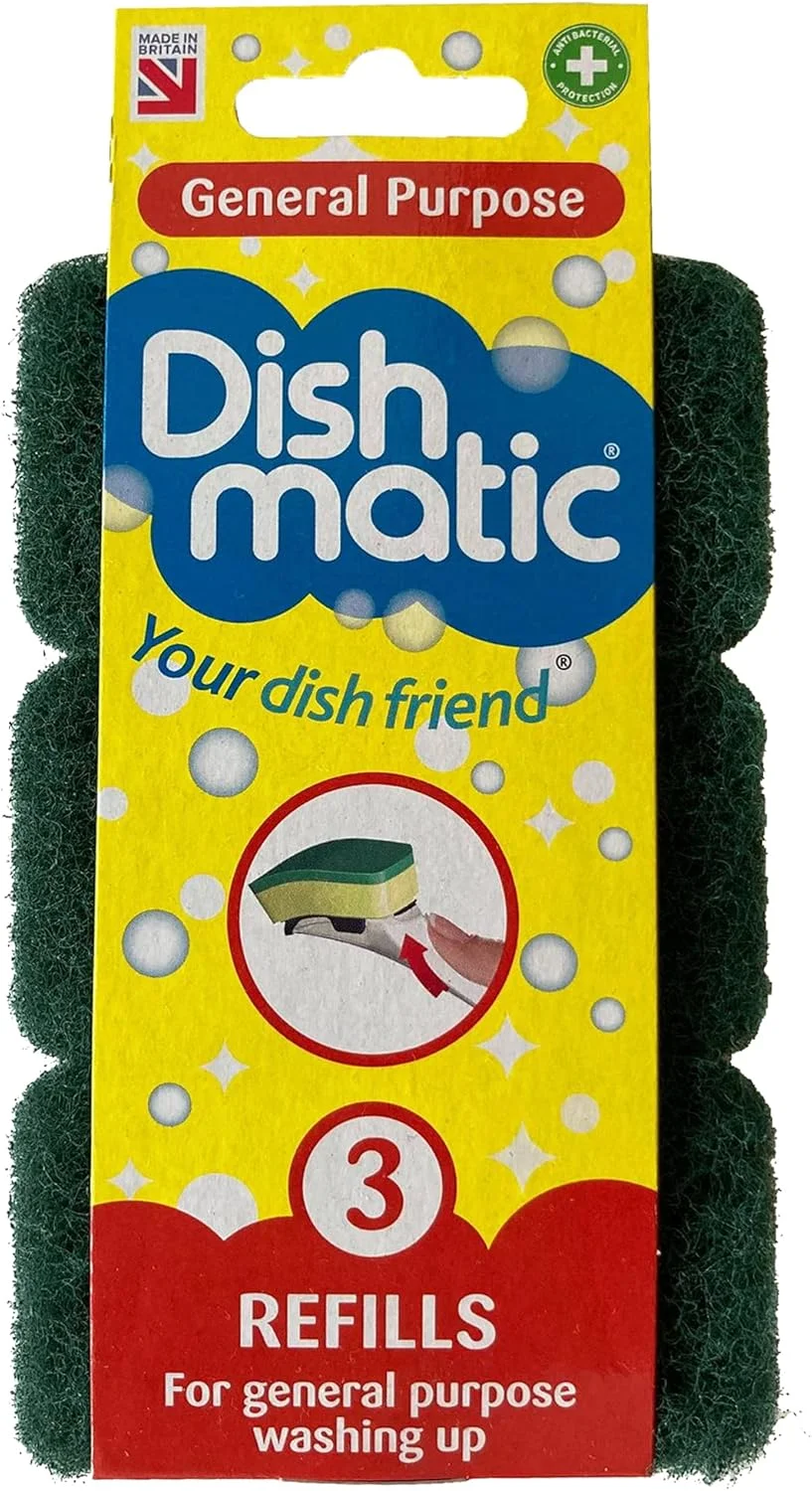 پدهای یدکی چند منظوره دیش‌ماتیک، بسته 3 عددی