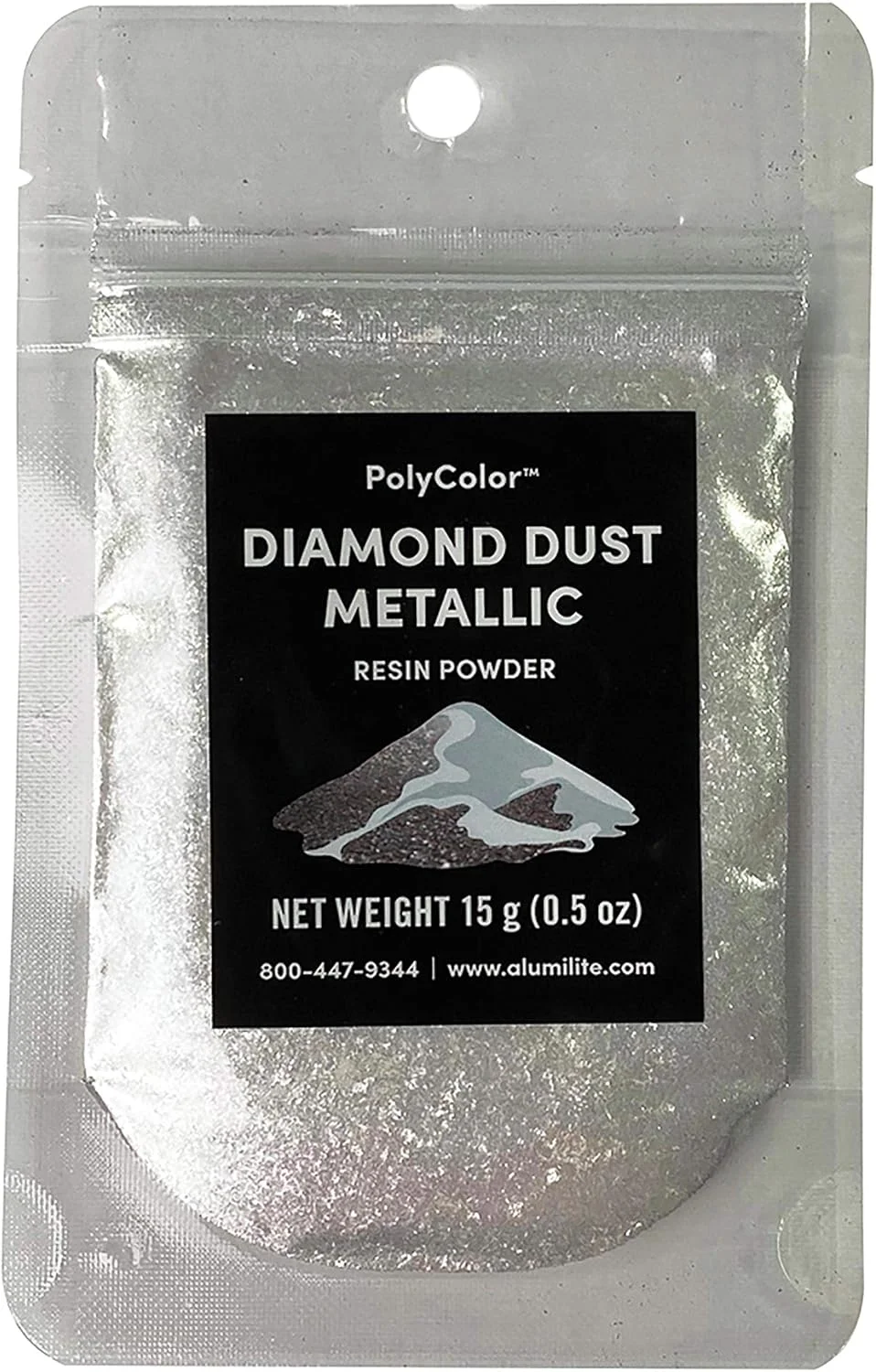 پودر متالیک الماسه (پلی کالر) - میکا برای کیت های رزین اپوکسی، رزین ریخته گری، لیوان ها، جواهرات، رنگ ها و هنرها و صنایع دستی - رنگدانه رنگی جلوه های متالیک سریع و آسان ایجاد می کند