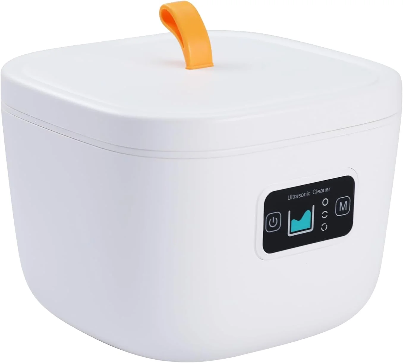 دستگاه تمیز کننده التراسونیک DANOPLUS، تمیز کننده التراسونیک UV، حجم 255 میلی لیتر، 45 کیلوهرتز، دستگاه تمیز کننده جواهرات التراسونیک قابل حمل با 3 حالت تمیز کردن برای خانه، دندان مصنوعی، محافظ دهان، حلقه و الماس