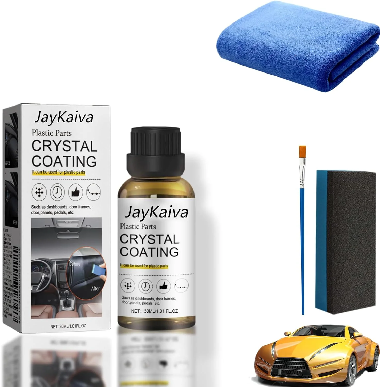 روکش کریستالی برای قطعات پلاستیکی خودرو، روکش کریستالی مشکی برای قطعات پلاستیکی خودرو، روکش کریستالی برای قطعات پلاستیکی خودرو (1 عدد) روکش کریستالی برای قطعات پلاستیکی خودرو، روکش کریستالی مشکی برای قطعات پلاستیکی خودرو، روکش کریستالی برای قطعات پلاستیکی خودرو (1 عدد)