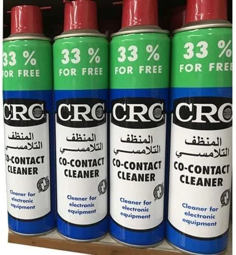 اسپری تمیز کننده اتصالات الکتریکی CRC اسپری تمیز کننده اتصالات الکتریکی CRC