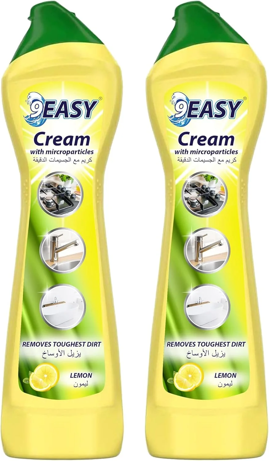 پودر کرمی تمیز کننده آسان با ذرات میکرو، رایحه لیمو، پاک کننده قوی آلودگی پودر کرمی تمیز کننده آسان با ذرات میکرو، رایحه لیمو، پاک کننده قوی آلودگی