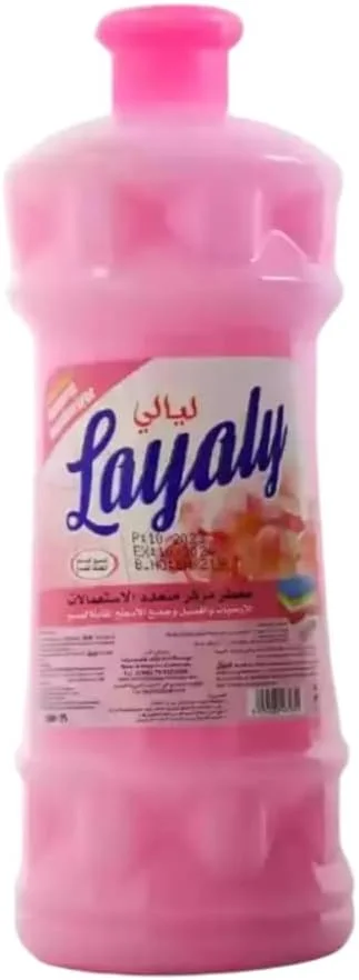 مایع خوشبو کننده چند منظوره و غلیظ خانگی لیالی، مناسب شستشو، کف، لباسشویی و سطوح سرویس بهداشتی، رایحه ارکیده، 1 لیتر (بسته 3 عددی)