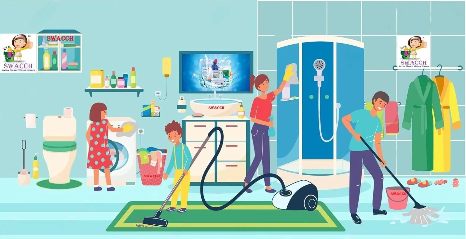 مجموعه محصولات نظافت منزل شامل پاک کننده شیشه، پاک کننده کاشی و مرمر و پاک کننده توالت (500 میلی لیتر) (بسته 3 عددی)