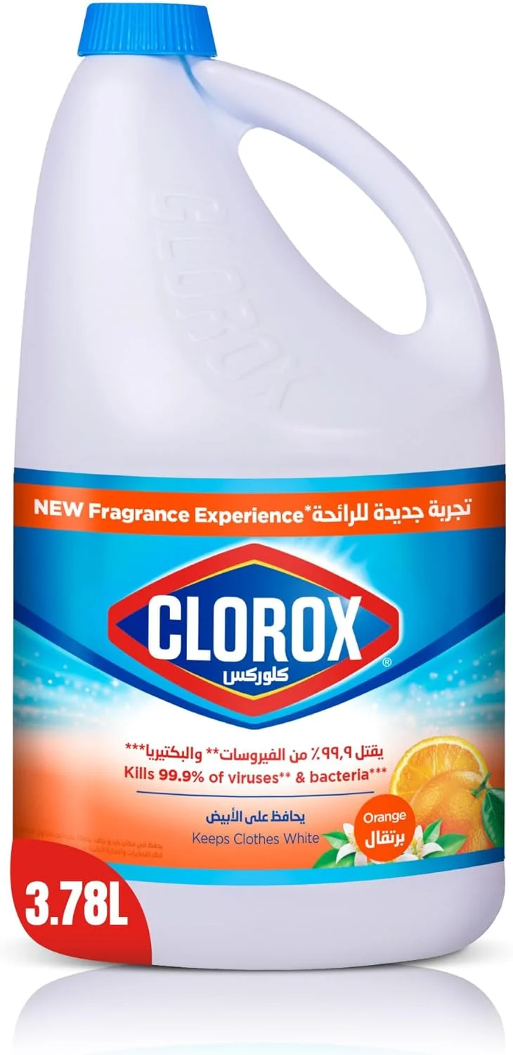 سفید کننده مایع کلروکس با رایحه پرتقال 3.78 لیتر