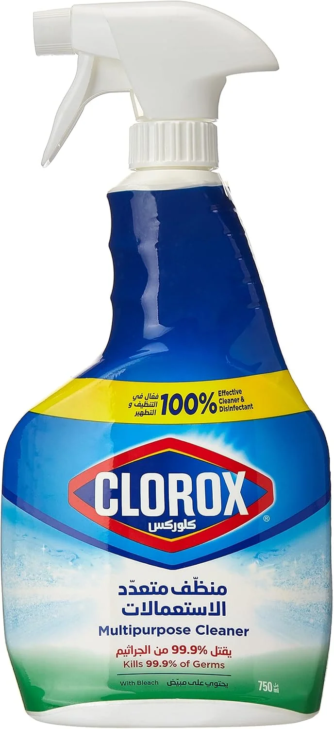 اسپری تمیز کننده چند منظوره ضد عفونی کننده کلروکس، 3 عدد 750 میلی لیتری