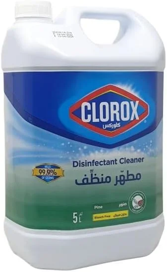 مایع تمیز کننده چند منظوره کف کلروکس، رایحه کاج، 5 لیتر