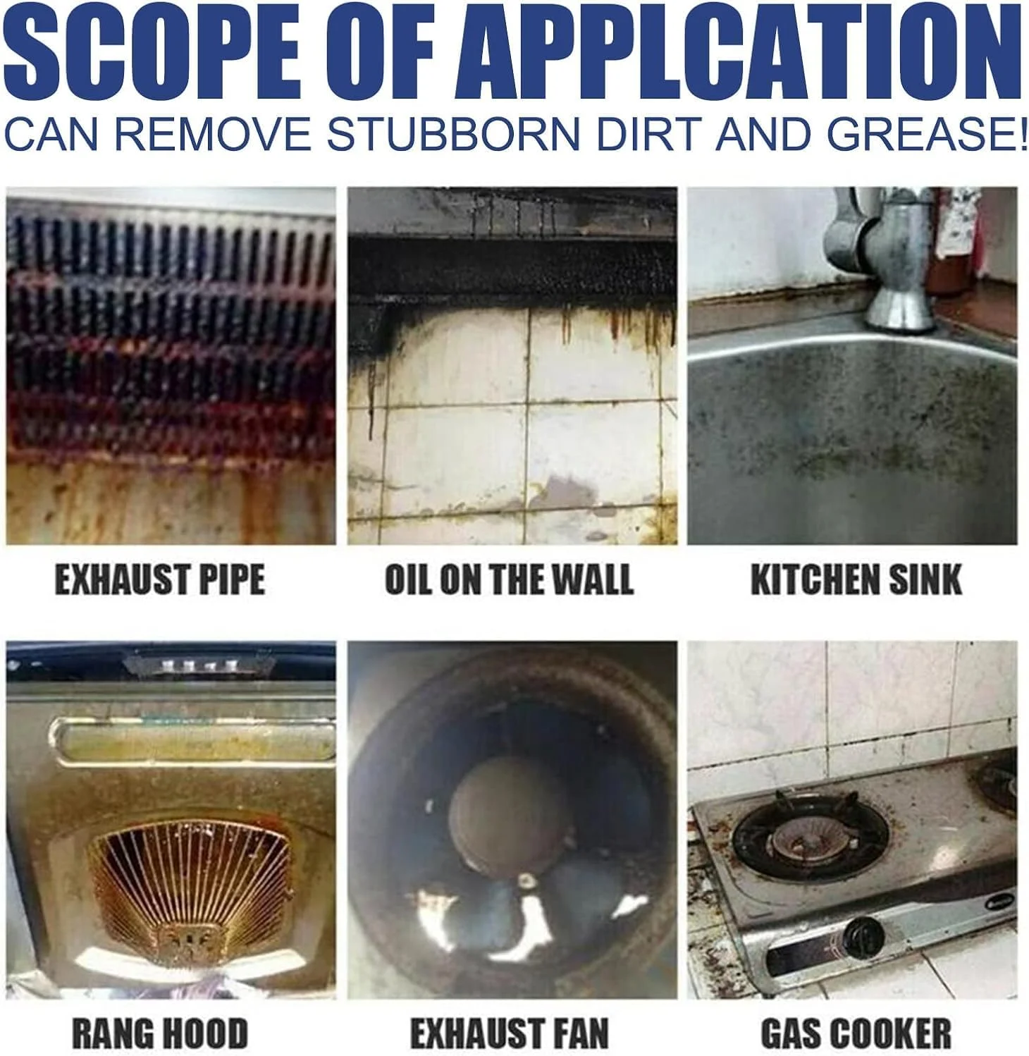 اسپری فوم پاک کننده حباب دار KASTWAVE، اسپری تمیز کننده چند منظوره بدون نیاز به آبکشی به همراه اسفنج، پاک کننده قوی لکه های روغن برای آشپزخانه، چربی، جرم و تمیز کردن منزل (150 میلی لیتر)