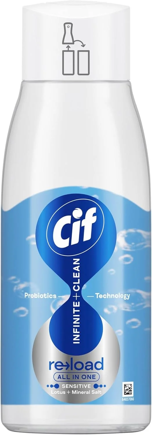 سیف Infinite Clean Sensitive با رایحه لوتوس و نمک معدنی، پاک کننده همه کاره با تکنولوژی پروبیوتیک برای پاکیزگی ماندگار* 590 میلی لیتر