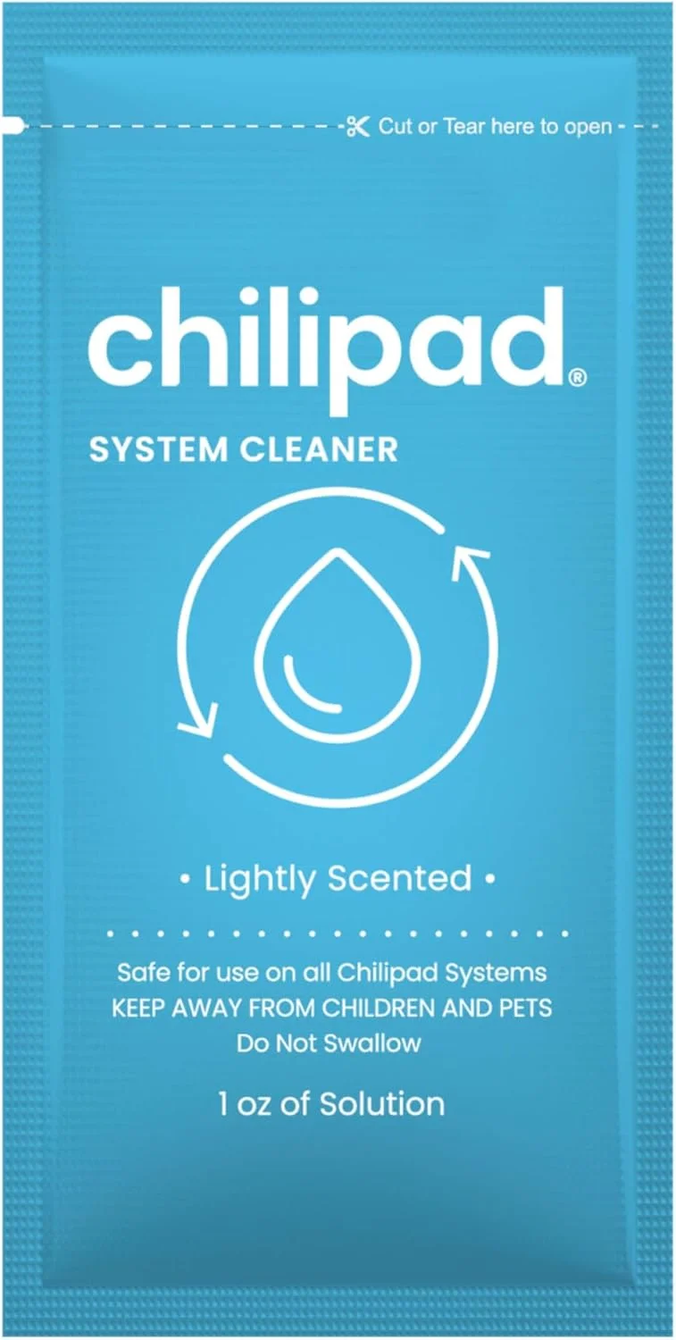 محلول تمیز کننده سیستم خواب چیلی تکنولوژی - برای نگهداری منظم و تمیز کردن عمیق سیستم های کیوب و اولر - 3 بسته محلول تمیز کننده 30 میلی لیتری