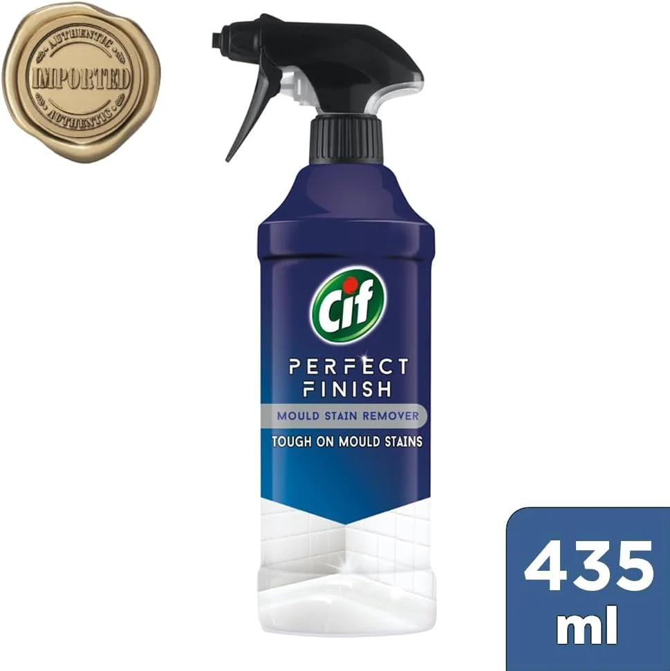 اسپری پاک کننده تخصصی لکه های کپک و قارچ سطوح سیف پرفکت فینیش، مناسب برای تمیزکاری روزانه، 435 میلی لیتر