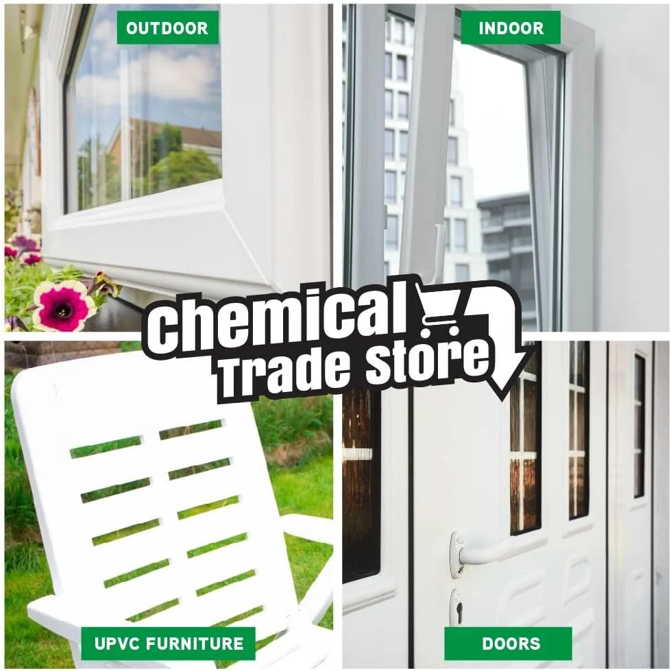 فروشگاه مواد شیمیایی - تمیز کننده UPVC برای پلاستیک سخت، درب ها، ناودان ها و قاب پنجره - 5 لیتر فروشگاه مواد شیمیایی - تمیز کننده UPVC برای پلاستیک سخت، درب ها، ناودان ها و قاب پنجره - 5 لیتر