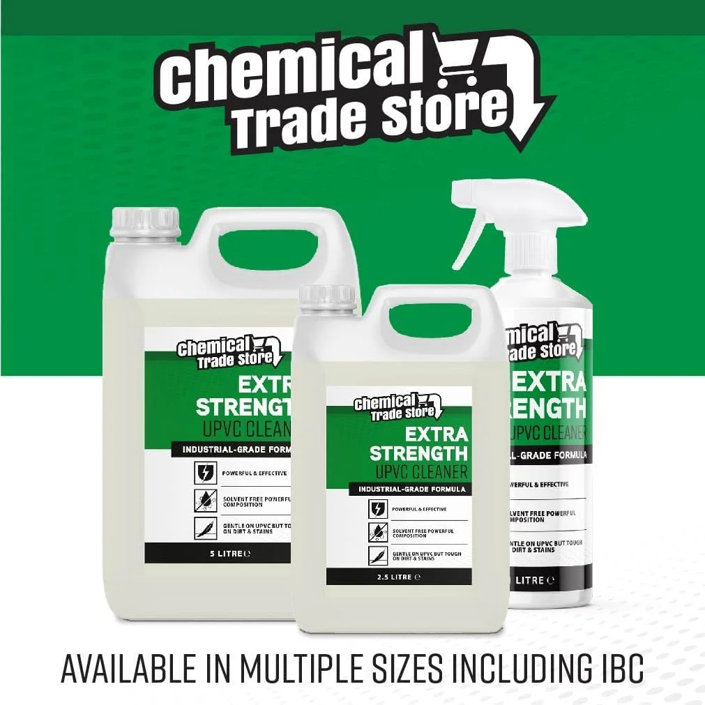 فروشگاه مواد شیمیایی - تمیز کننده UPVC برای پلاستیک سخت، درب ها، ناودان ها و قاب پنجره - 5 لیتر فروشگاه مواد شیمیایی - تمیز کننده UPVC برای پلاستیک سخت، درب ها، ناودان ها و قاب پنجره - 5 لیتر