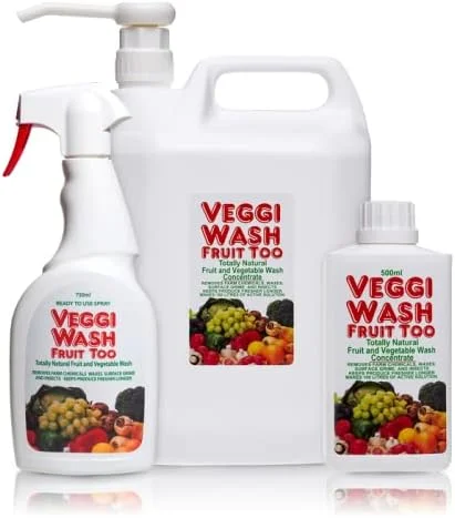 اسپری شستشوی میوه و سبزیجات چارم مدل Veggi حجم 750 میلی لیتر
