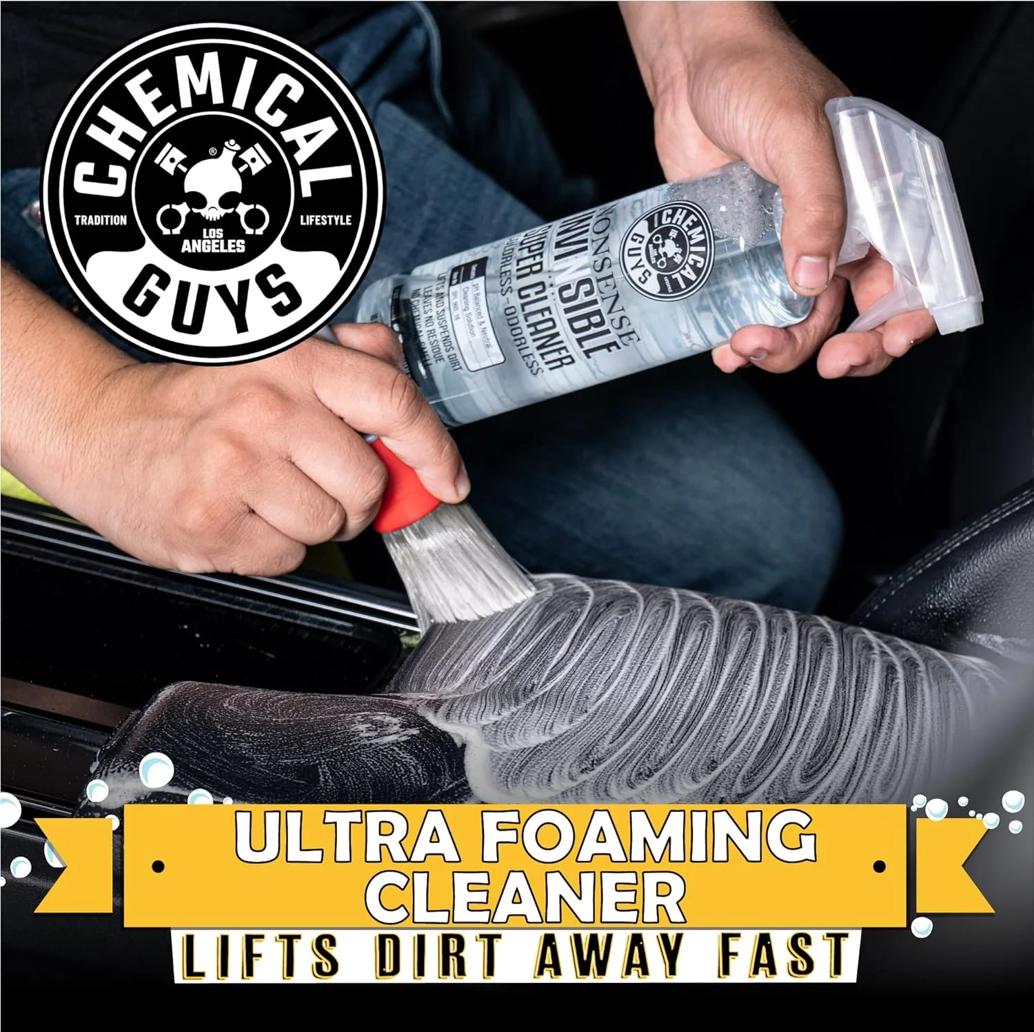 مایع تمیز کننده چند منظوره بدون رنگ و بو Chemical Guys SP_I993 (حجم 1 گالن)