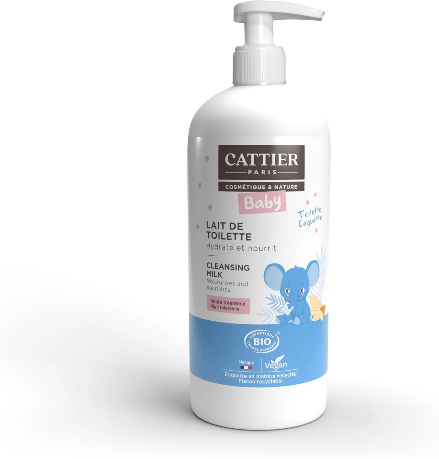 شیر پاک کننده ملایم کودک هیپوآلرژیک Cattier، 500 میلی لیتر شیر پاک کننده ملایم کودک هیپوآلرژیک Cattier، 500 میلی لیتر