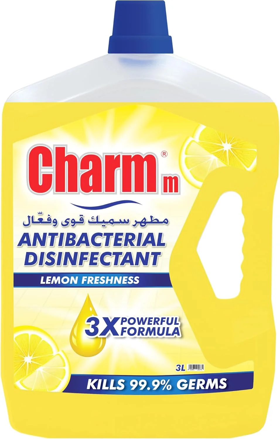 مایع ضدعفونی کننده و آنتی باکتریال سطوح چارم با رایحه لیمو 3 لیتری مایع ضدعفونی کننده و آنتی باکتریال سطوح چارم با رایحه لیمو 3 لیتری