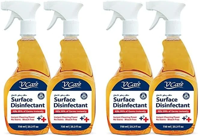 اسپری ضدعفونی کننده سطوح وی کر، از بین برنده 99% میکروب ها، بدون ایجاد لکه و بدون سفید کننده، 750 میلی لیتر (بسته 4 عددی) اسپری ضدعفونی کننده سطوح وی کر، از بین برنده 99% میکروب ها، بدون ایجاد لکه و بدون سفید کننده، 750 میلی لیتر (بسته 4 عددی)