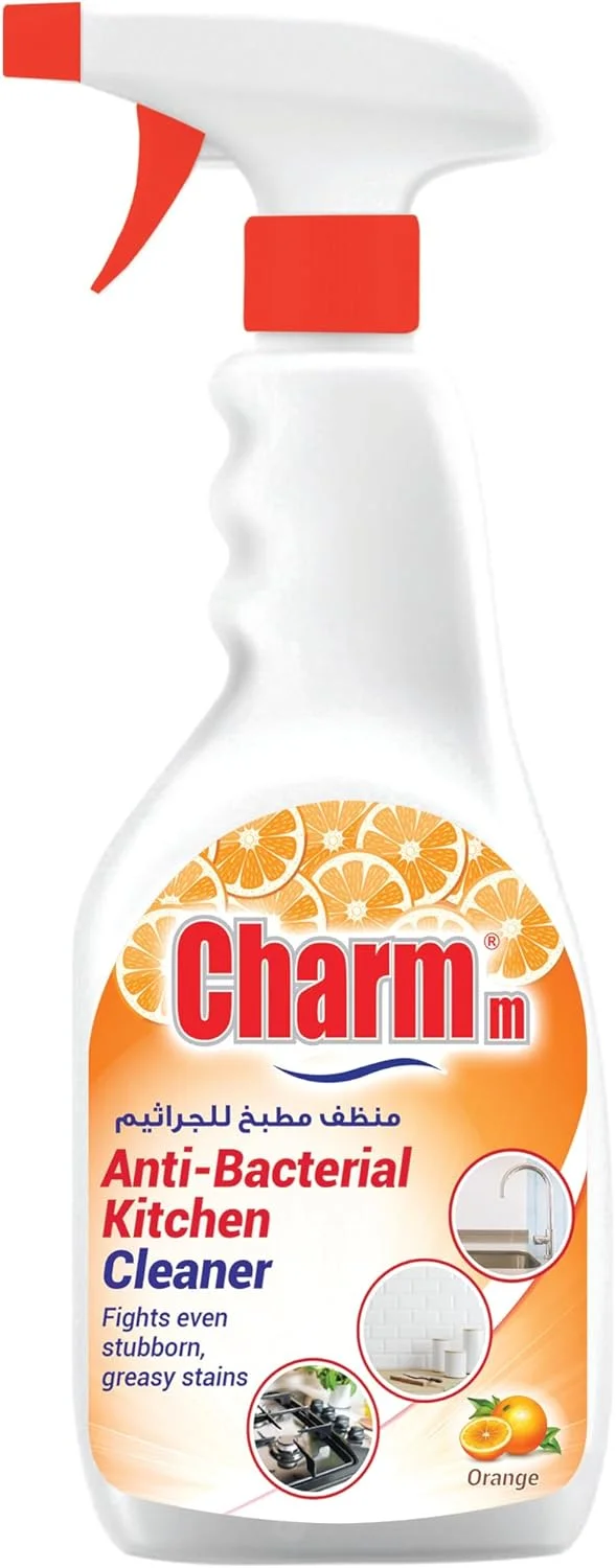 مایع تمیز کننده آشپزخانه آنتی باکتریال Charmm حجم 650 میلی لیتر مایع تمیز کننده آشپزخانه آنتی باکتریال Charmm حجم 650 میلی لیتر