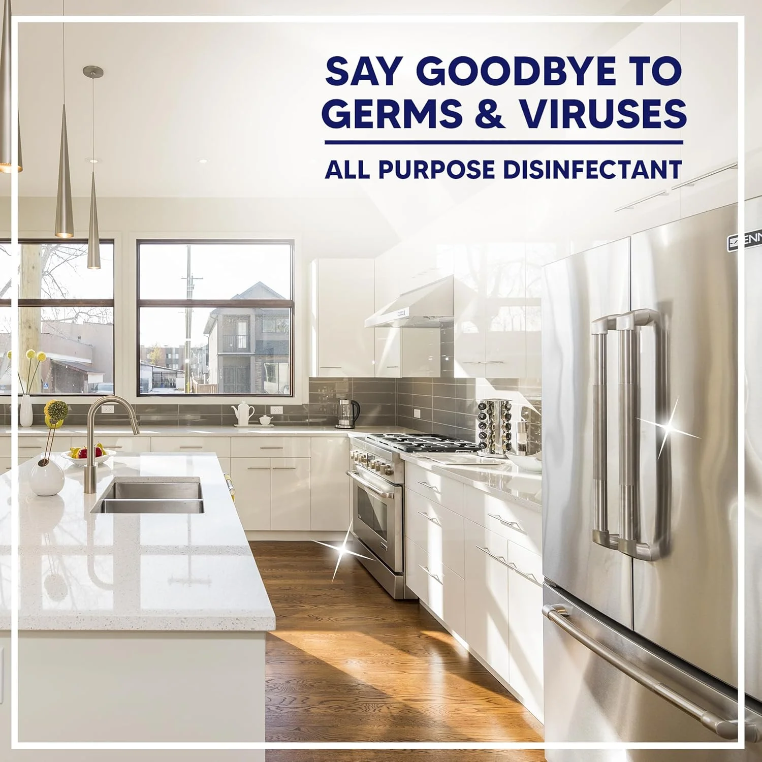 مایع ضدعفونی کننده و آنتی باکتریال سطوح چارم با رایحه لیمو 3 لیتری