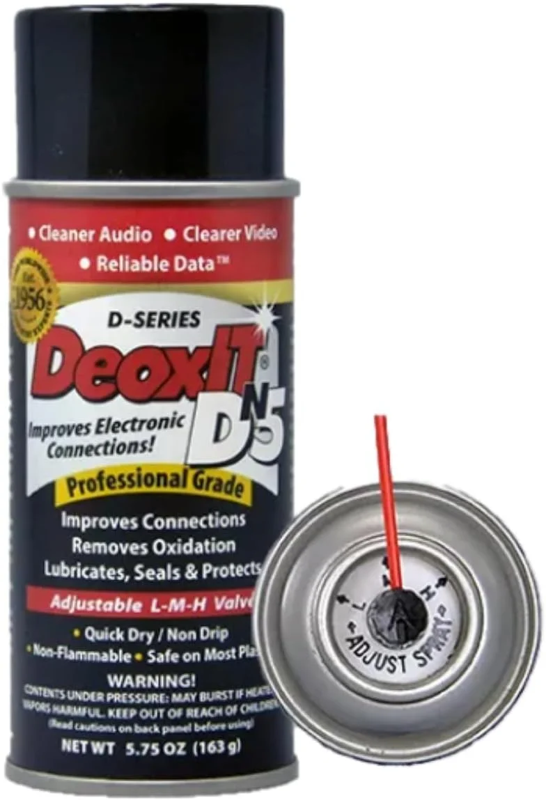 اسپری CAIG LABORATORIES DeoxIT DN5، محلول 5%، 163 گرم اسپری CAIG LABORATORIES DeoxIT DN5، محلول 5%، 163 گرم