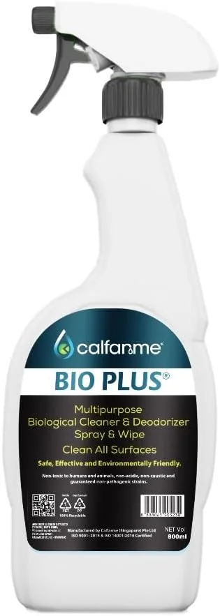 محلول ضدعفونی کننده چند منظوره سطوح و کف و خوشبو کننده کالفارم بایو پلاس | نسبت اختلاط 1:20 | 5 لیتر + 800 میلی لیتر | غیر اسیدی، غیر سوزاننده، محلول بهداشتی ضدعفونی کننده | ساخت سنگاپور محلول ضدعفونی کننده چند منظوره سطوح و کف و خوشبو کننده کالفارم بایو پلاس | نسبت اختلاط 1:20 | 5 لیتر + 800 میلی لیتر | غیر اسیدی، غیر سوزاننده، محلول بهداشتی ضدعفونی کننده | ساخت سنگاپور