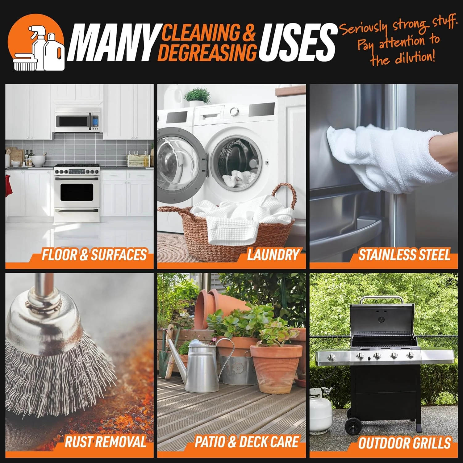 سرکه غلیظ 50% Calyptus | بالاترین عملکرد (12.5 برابر قدرت) | سرکه خالص | قدرت پویا | کنسانتره پاک کننده خانگی، فضای باز، صنعتی | 95 لیتر می سازد | ساخت آمریکا | 7.5 لیتر سرکه غلیظ 50% Calyptus | بالاترین عملکرد (12.5 برابر قدرت) | سرکه خالص | قدرت پویا | کنسانتره پاک کننده خانگی، فضای باز، صنعتی | 95 لیتر می سازد | ساخت آمریکا | 7.5 لیتر