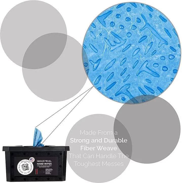 دستمال مرطوب صنعتی سنگین بولداگ NYC، 70 عدد در هر بسته، 3825