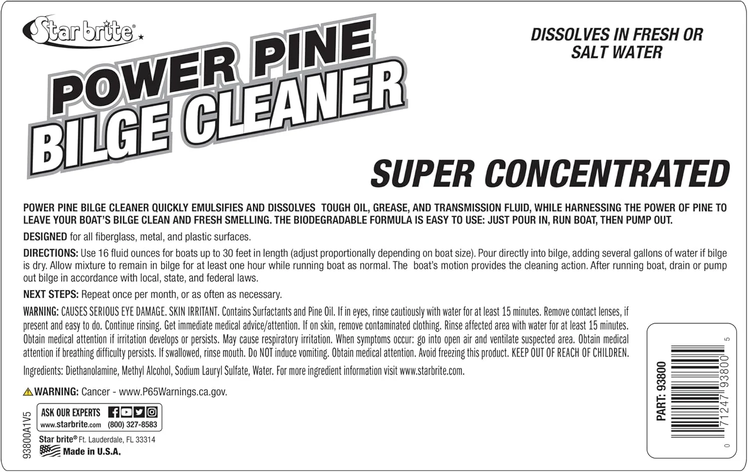 مایع تمیز کننده بیلج پاور پاین استار برایت - استفاده آسان و ساده - داخل بیلج بریزید، قایق را روشن کنید، پمپ کنید - روغن، سوخت را امولسیون می کند و بیلج را با رایحه مطبوع کاج تمیز می کند مایع تمیز کننده بیلج پاور پاین استار برایت - استفاده آسان و ساده - داخل بیلج بریزید، قایق را روشن کنید، پمپ کنید - روغن، سوخت را امولسیون می کند و بیلج را با رایحه مطبوع کاج تمیز می کند
