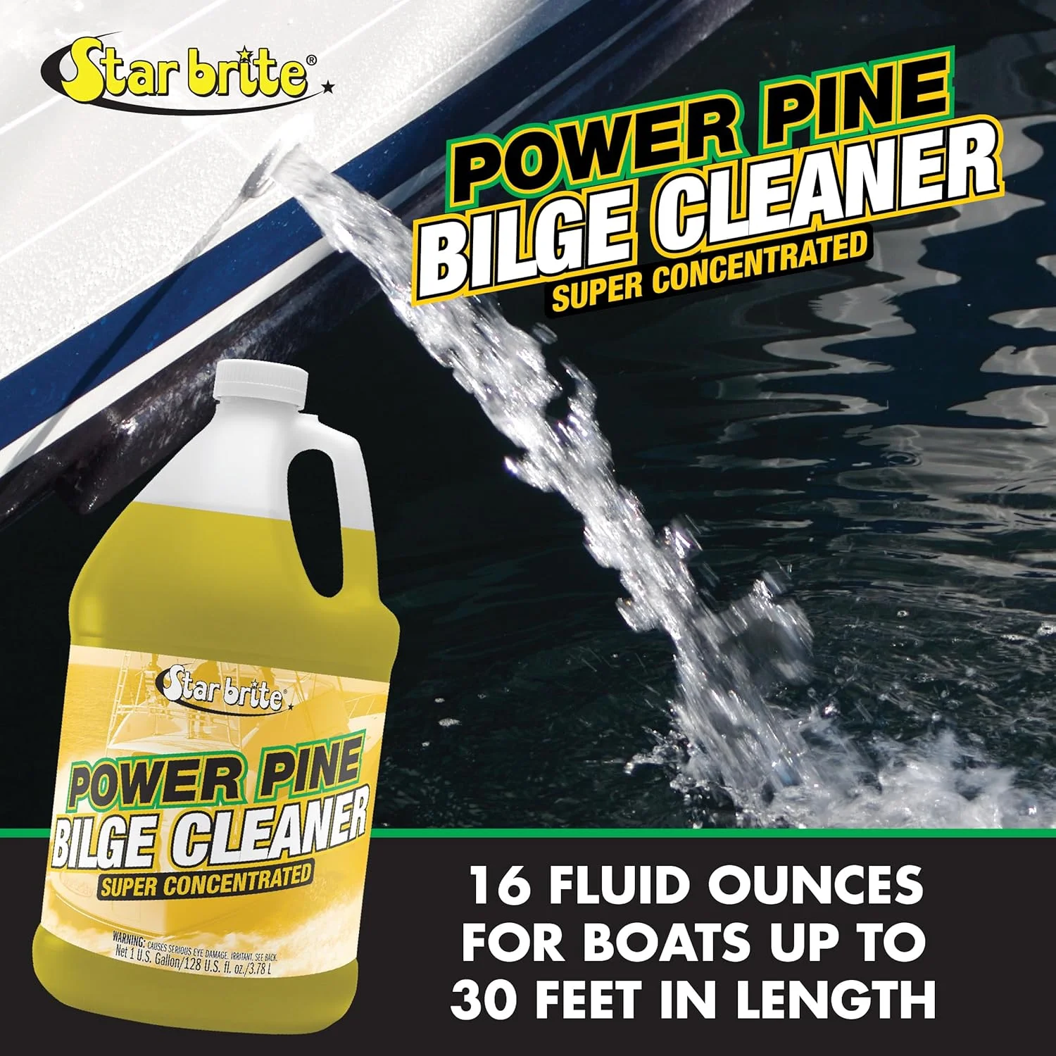 مایع تمیز کننده بیلج پاور پاین استار برایت - استفاده آسان و ساده - داخل بیلج بریزید، قایق را روشن کنید، پمپ کنید - روغن، سوخت را امولسیون می کند و بیلج را با رایحه مطبوع کاج تمیز می کند مایع تمیز کننده بیلج پاور پاین استار برایت - استفاده آسان و ساده - داخل بیلج بریزید، قایق را روشن کنید، پمپ کنید - روغن، سوخت را امولسیون می کند و بیلج را با رایحه مطبوع کاج تمیز می کند