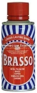مایع پولیش چند منظوره فلزات برنج، مس و استیل براسو 150 میلی لیتر