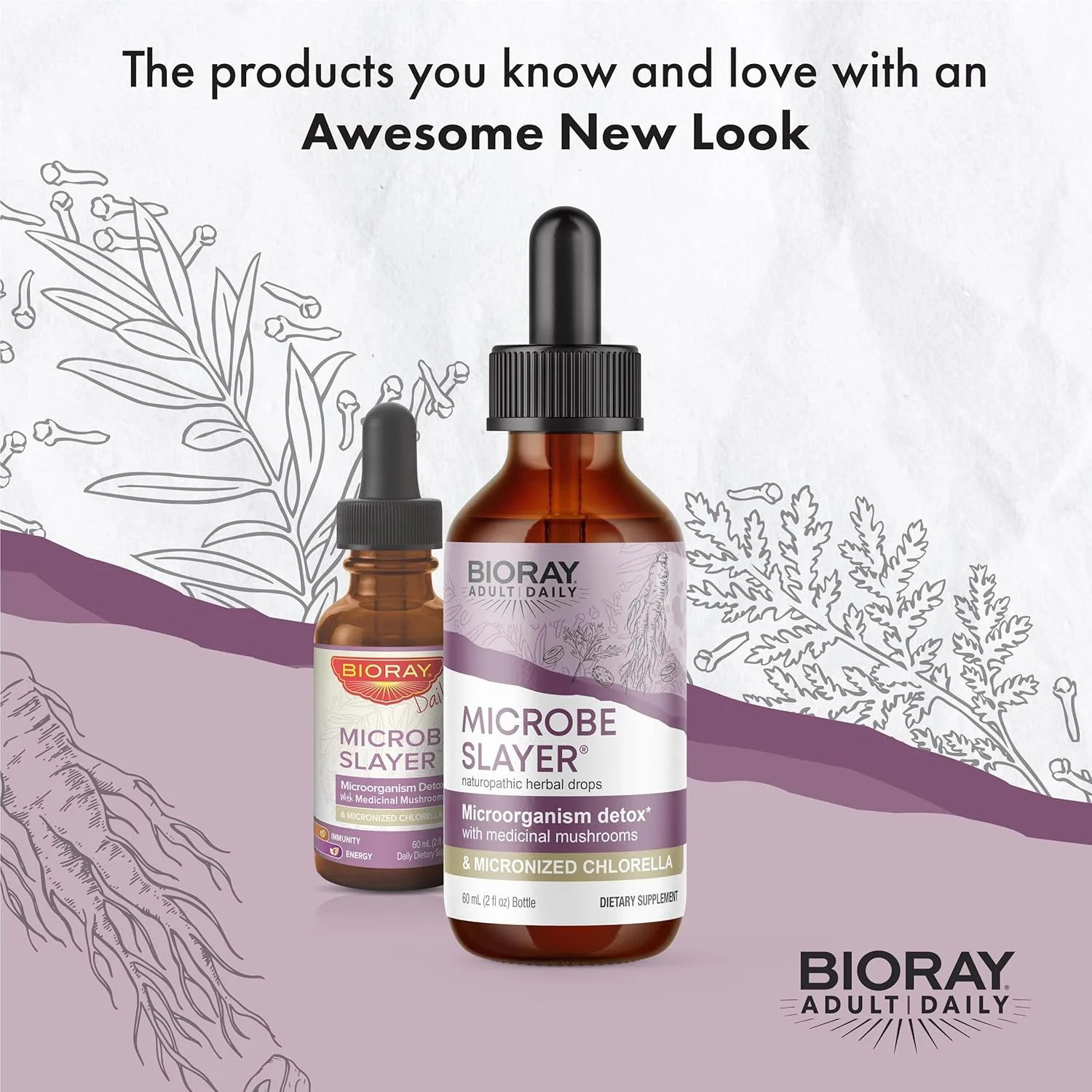 Bioray Inc, Microbe Slayer، سم زدایی میکروارگانیسم ها، بدون الکل، 2 fl oz (60 ml) Bioray Inc, Microbe Slayer، سم زدایی میکروارگانیسم ها، بدون الکل، 2 fl oz (60 ml)