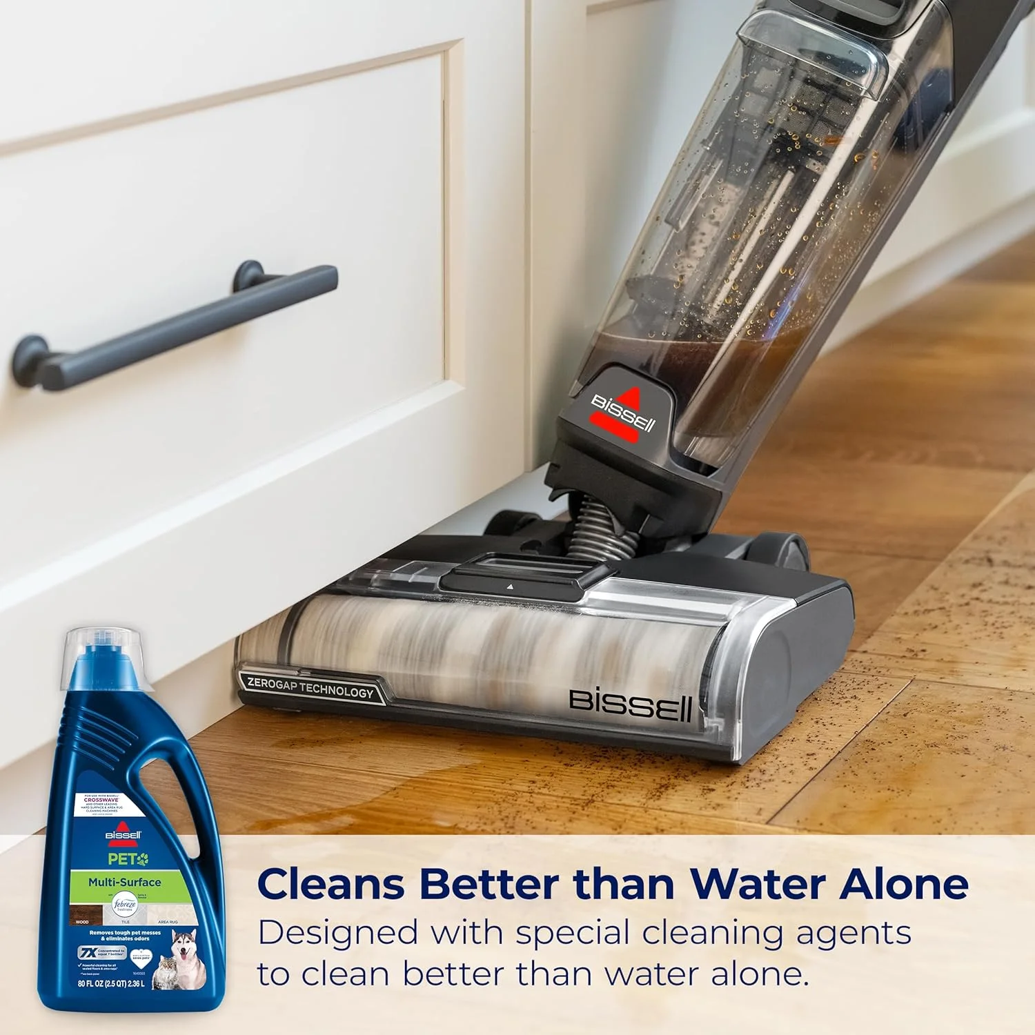 محلول چند منظوره حیوانات خانگی بیسل با طراوت Febreze برای Crosswave (2365 میلی لیتر)، 2295L محلول چند منظوره حیوانات خانگی بیسل با طراوت Febreze برای Crosswave (2365 میلی لیتر)، 2295L