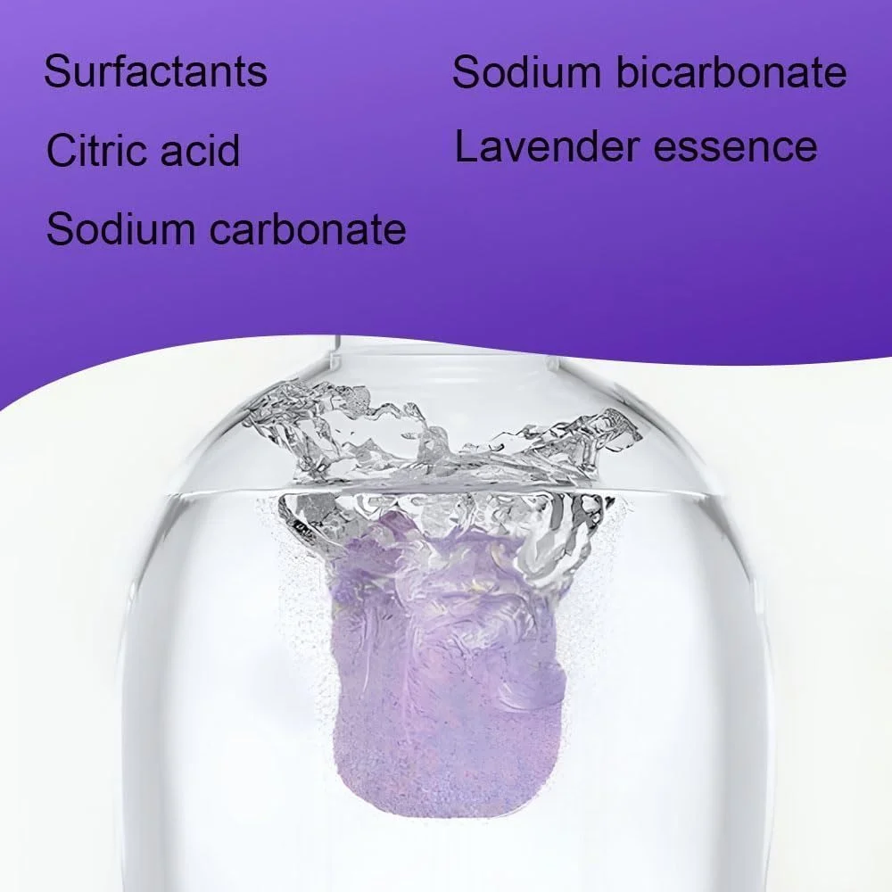 بطری اسپری تمیز کننده چند منظوره BIGTHREE، اسپری تمیز کننده فوری، با 18 قرص تمیز کننده چند منظوره، مناسب برای از بین بردن لکه های حمام، چربی آشپزخانه و غیره، 18 قرص غلیظ و 1 بطری.
