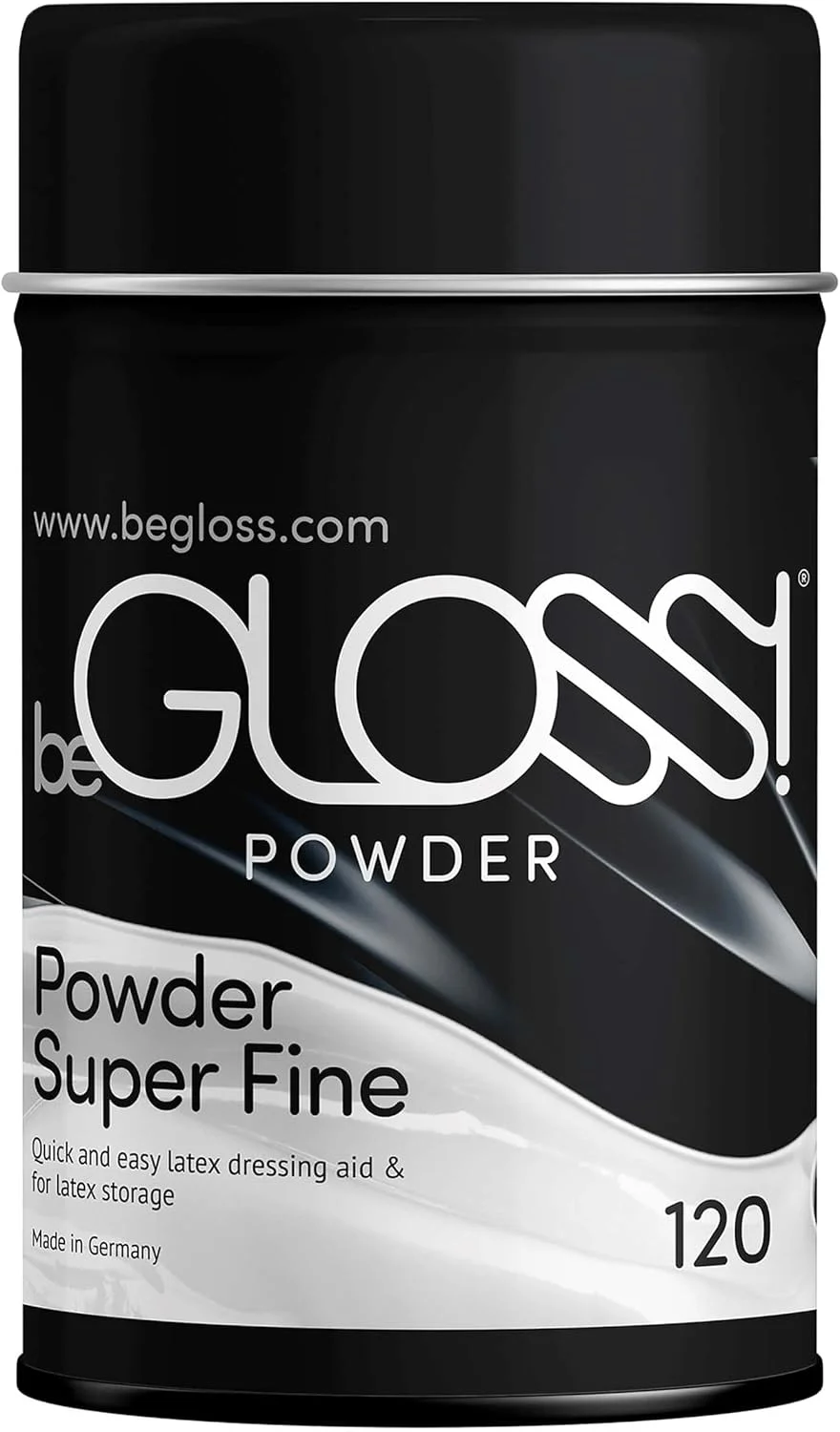 پودر تالک زنانه beGloss، کمک به پوشیدن لباس های لاتکس، 0 گرم پودر تالک زنانه beGloss، کمک به پوشیدن لباس های لاتکس، 0 گرم