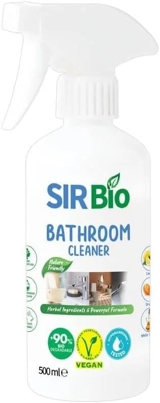 مایع تمیز کننده حمام، 500 میلی لیتر، وگان، مواد تشکیل دهنده گیاهی