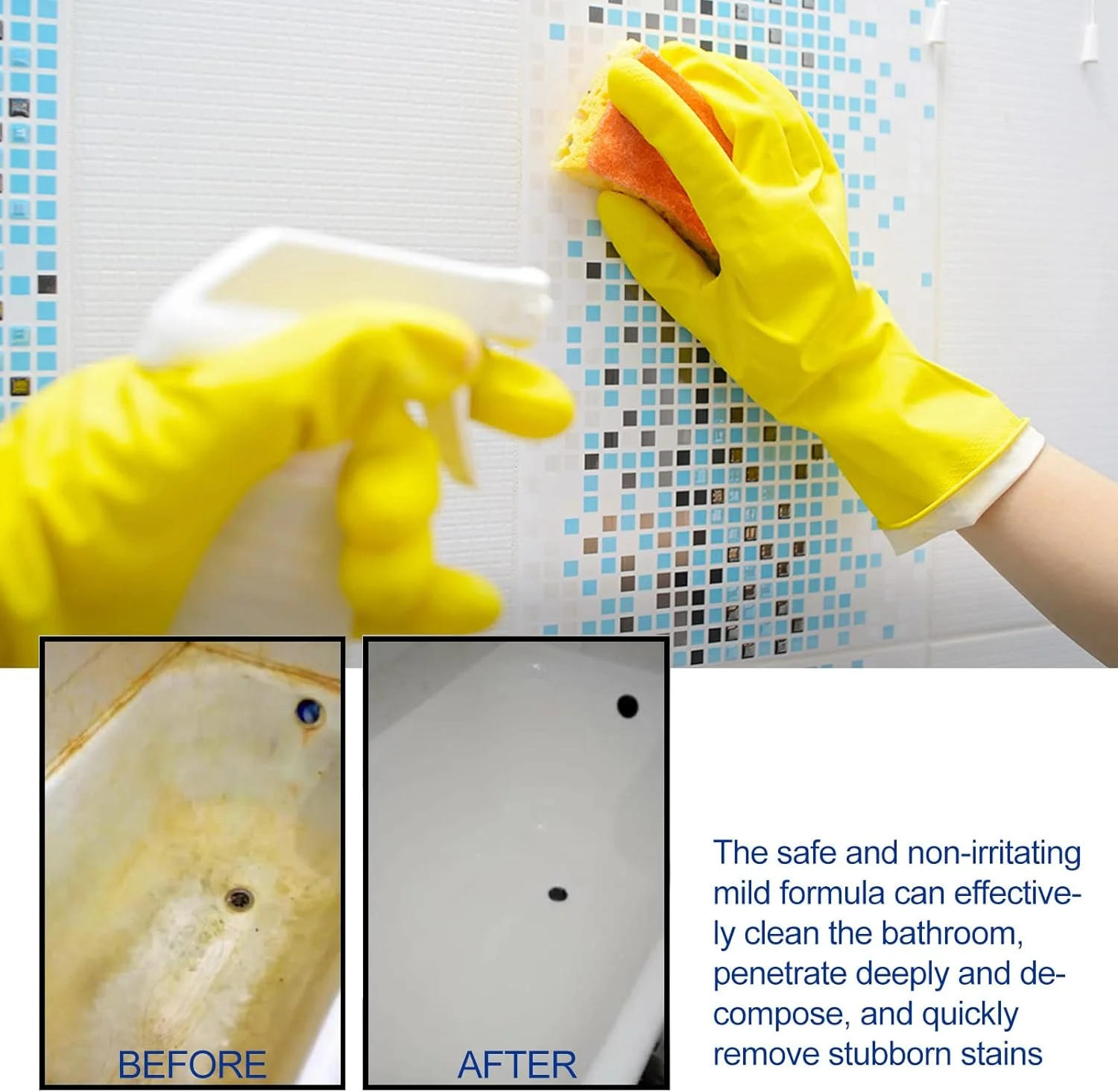 فوم پاک کننده Acssart، فوم پاک کننده رسوب زدای حمام، فوم پاک کننده حمام Acssart برای اسپری تمیز کننده بدون نیاز به آبکشی، رسوب زدای حمام Acssart با لوازم جانبی تمیز کننده، فوم پاک کننده چند منظوره (2 عدد) فوم پاک کننده Acssart، فوم پاک کننده رسوب زدای حمام، فوم پاک کننده حمام Acssart برای اسپری تمیز کننده بدون نیاز به آبکشی، رسوب زدای حمام Acssart با لوازم جانبی تمیز کننده، فوم پاک کننده چند منظوره (2 عدد)