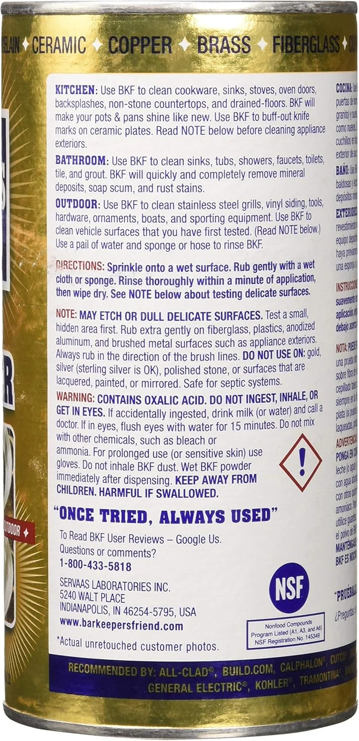 پودر پاک کننده بار کیپرز فرند، 340 گرم (تک بسته) پودر پاک کننده بار کیپرز فرند، 340 گرم (تک بسته)